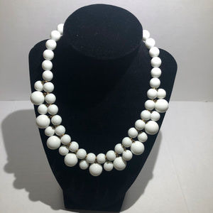 Retro white beads!